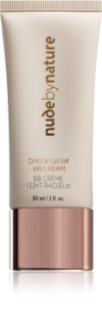 Nude by Nature Sheer Glow BB Cream posvetlitvena BB krema odtenek 02 Soft Sand 30 ml
