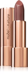 Nude by Nature Moisture Shine kiiltävä huulipuna kosteuttava vaikutus
