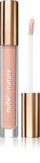 Nude by Nature Moisture Infusion tündöklő ajakfény árnyalat 02 Peach Nude 3,75 ml