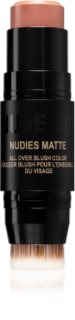 Nudestix Nudies Matte multifunktionales Make-up für Augen, Lippen und Gesicht Farbton Nude Peach 7 g