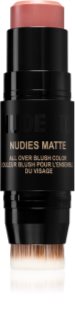 Nudestix Nudies Matte multifunkcionális smink a szemre, az ajkakra és az arcra árnyalat Salty Siren 7 g