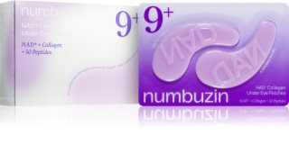 Numbuzin No. 9 NAD+ Collagen Under Eye Patches hydrogelové polštářky proti vráskám a tmavým kruhům 5 ks