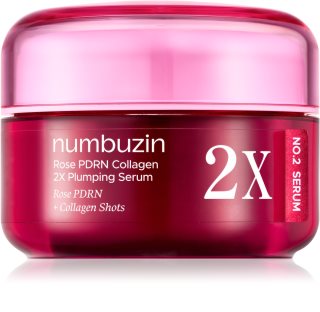 Numbuzin No. 2 Rose PDRN Collagen 2X Plumping Serum Intensive Firming Serum with moisturising effect 30 ml