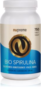 Nupreme Spirulina BIO podpora správneho fungovania organizmu