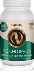 Nupreme Chlorella BIO tablety pro podporu detoxikace organismu