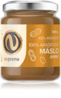 Nupreme Arašidový krém jemný 100 % orechový krém 500 g