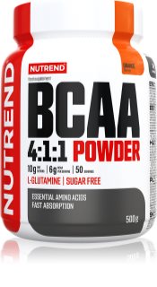 Nutrend BCAA 4:1:1 POWDER Präparat zur Förderung von Sportleistungen mit Koffein