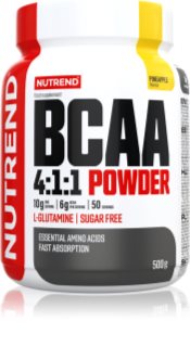 Nutrend BCAA 4:1:1 POWDER Aminosäurekomplex Geschmack Pineapple 500 g