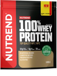 Nutrend 100% Whey Protein Molkenprotein in Pulverform