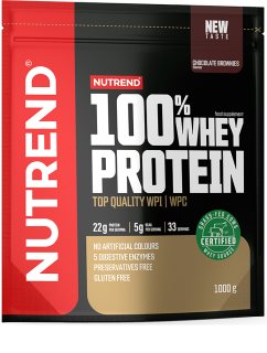 Nutrend 100% Whey Protein Molkenprotein in Pulverform