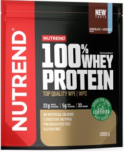 Nutrend 100% Whey Protein Molkenprotein in Pulverform
