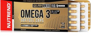 Nutrend Omega 3 Plus Präparat zur Förderung der normalen Funktion des Kreislaufsystems 175 g