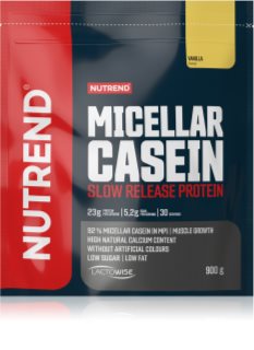 Nutrend Micellar Casein Kaseinprotein mit allmählicher Freisetzung Geschmack Vanilla 900 g