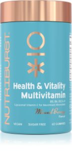 Nutriburst Advanced Health & Vitality Multivitamin Gummies želé bonbóny s multivitamínovým komplexem příchuť Mixed Berry 60 ks