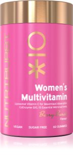 Nutriburst Advanced Women's Multivitamin Gummies želé bonbóny s multivitamínovým komplexem příchuť Berry Burst 60 ks