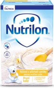 Nutrilon První kaše s příchutí vanilky rýžová kaše 225 g