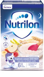 Nutrilon Obilno-mléčná kaše Good Night krupicová kaše s ovocem 225 g