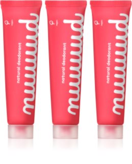 nuud Wholelottanuud Pack deodorante in crema Naturale 3x40 ml