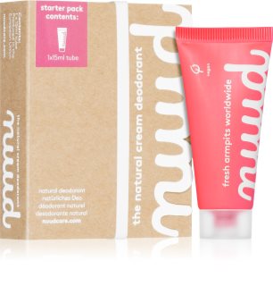 nuud Starter Pack Red krémový dezodorant natural 15 ml