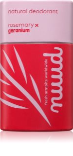nuud Botanical Scents Rosemary x Geranium dezodor natúr 45 g