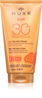 Nuxe Sun Delicious Cream High Protection leite solar de rosto e corpo SPF 30 150 ml