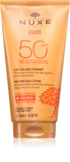 Nuxe Sun Melting Lotion High Protection lait protecteur solaire SPF 50 150 ml