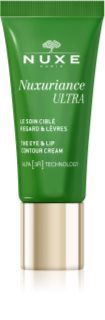 Nuxe Nuxuriance The Eye & Lip Contour Cream крем против бръчки за зоната около очите и устните 15 мл.