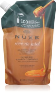 Nuxe Rêve de Miel Face and Body Ultra-Rich Cleansing Gel gel nettoyant pour peaux sèches et sensibles