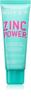 Nuxe Zinc Power Mattifying Fluid matující fluid pro mastnou pleť se sklonem k akné 40 ml