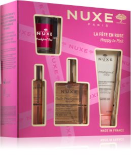 Nuxe Happy In Pink Set poklon set za lice, tijelo i kosu za žene