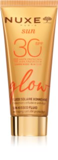 Nuxe Sun Glow schützendes getöntes Gesichtsfluid SPF 30 40 ml