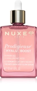 Nuxe Prodigieuse [Hyalu] Boost λαμπρυντικός ορός για την αντιμετώπιση των καφέ κηλίδων 30 ml