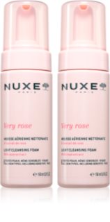 Nuxe Very Rose нежна почистваща пяна