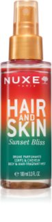 Nuxe Hair & Skin Sunset Bliss parfémovaná mlha na tělo a vlasy pro ženy 100 ml
