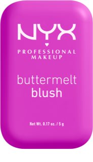 NYX Professional Makeup Buttermelt Blush fard de obraz sub forma de pudra culoare 12 All The Butta 5 g