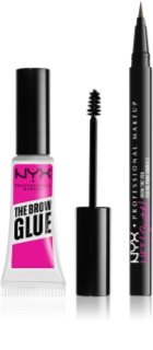 NYX Professional Makeup Eyebrow set kit per sopracciglia 2 pz