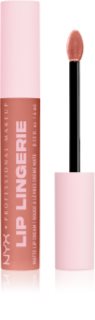 NYX Professional Makeup Lip Lingerie XXL matt folyékony állagú ajakrúzs árnyalat 02 - Turn On 4 ml