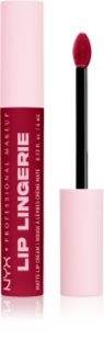 NYX Professional Makeup Lip Lingerie XXL Matte Liquid Lipstick shade 22 - Sizzlin 4 ml