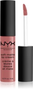 NYX Professional Makeup Soft Matte Lip Cream batom líquido leve e mate tom 38 Toulouse 8 ml