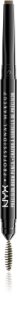 NYX Professional Makeup Precision Brow Pencil μολύβι για τα φρύδια απόχρωση 02 Taupe 0.13 γρ