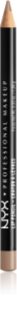 NYX Professional Makeup Slim Lip Pencil precyzyjna konturówka do ust odcień 02 Brown 1 g