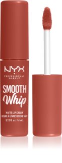 NYX Professional Makeup Smooth Whip Matte Lip Cream aksamitna pomadka o działaniu wygładzającym odcień 07 Pushin' Cushion 4 ml