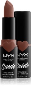 NYX Professional Makeup Suede Matte  Lipstick rouge à lèvres mat