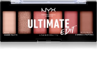 NYX Professional Makeup Ultimate Edit Petite Shadow paleta de sombras de ojos