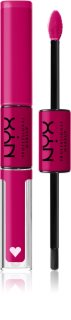 NYX Professional Makeup Shine Loud High Shine Lip Color flüssiger Lippenstift mit hohem Glanz Farbton 14 - Lead Everything 6,5 ml