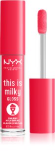 NYX Professional Makeup This is Milky Gloss Milkshakes brillant à lèvres hydratant avec parfum