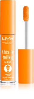 NYX Professional Makeup This is Milky Gloss Milkshakes hydratační lesk na rty s parfemací