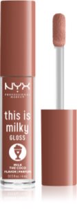 NYX Professional Makeup This is Milky Gloss Milkshakes hidratáló ajakfény illatosított