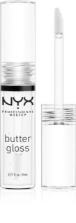 NYX Professional Makeup Butter Gloss lesk na rty odstín 54 Sugar Glass 8 ml