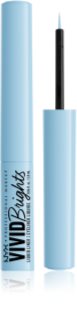 NYX Professional Makeup Vivid Brights tekući eyelineri nijansa 06 Blue Thang 2 ml